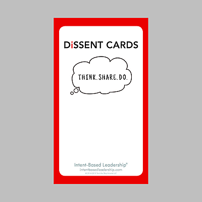 Dissent Card Deck